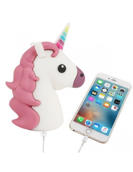 POWER BANK UNICORNIO 1200 mha EN CAJA DE REGALO