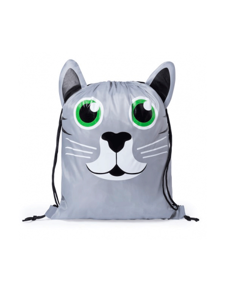 MOCHILA POLIESTER GATO