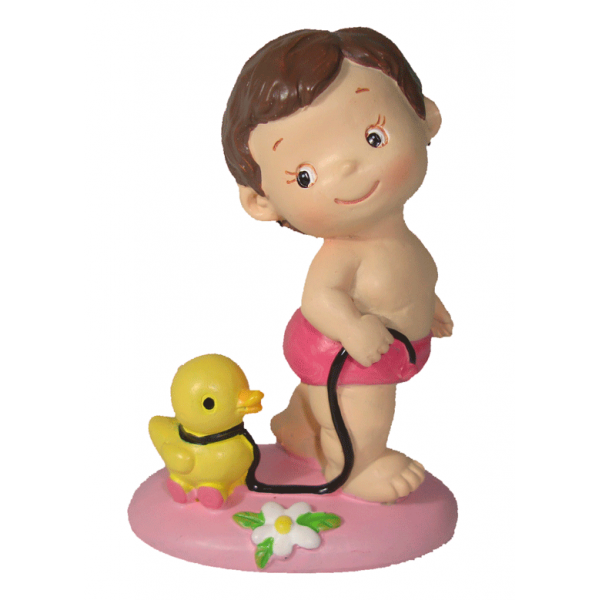 FIGURA PASTEL NINA PATITO