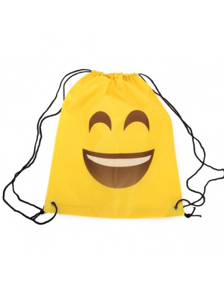 MOCHILA PETATE EMOTICONOS