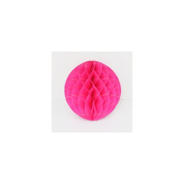 POMPONES NIDO 20CM FUCSIA