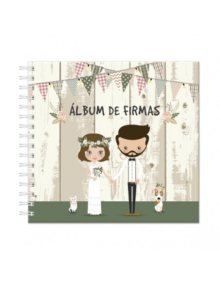 NUEVO ALBUM DE FIRMAS NOVIOS