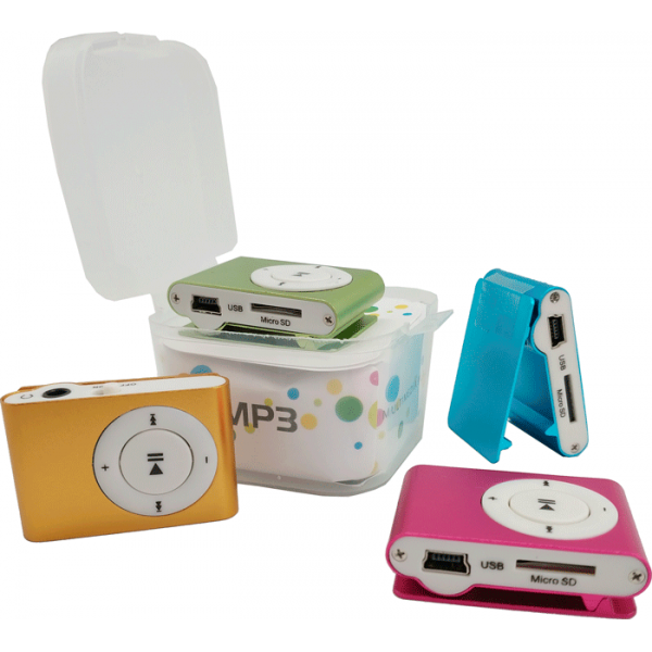 MP3 PLAYER CLIP AURICULARES CABLE USB EN CAJA