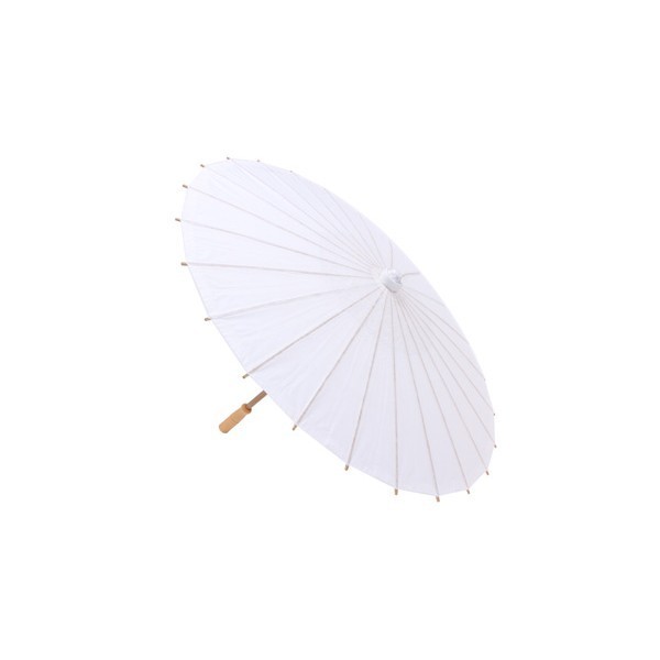 PARASOL PAPEL BAMBu BLANCO