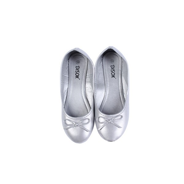 BAILARINAS MANOLETINAS WEDDING TALLA L PLATA