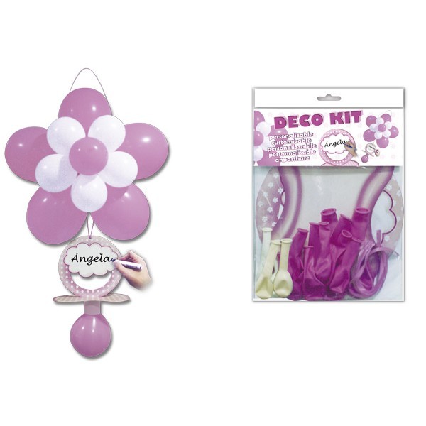 DECO KIT CHUPETE ROSA