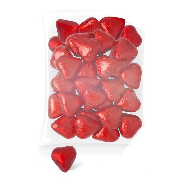 CORAZONES CHOCOLATE BOLSA 140 UNIDS