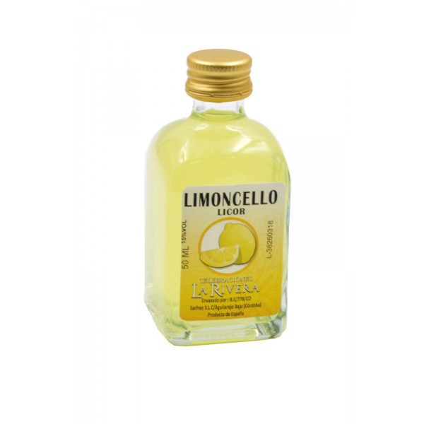 CAJA DE 24 LICORES ADONIS 50 ML LIMONCELLO