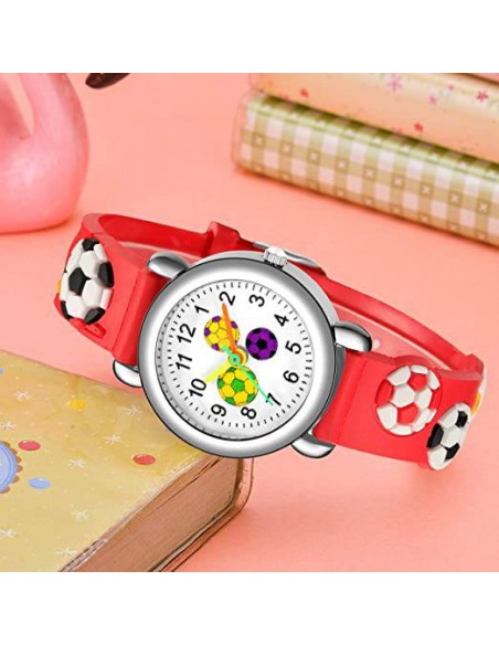 RELOJ FuTBOL SILICONA RELOJES INFANTILES NINOS