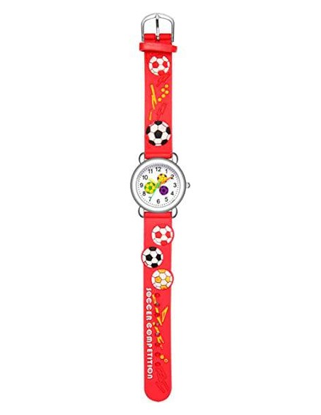 RELOJ FuTBOL SILICONA RELOJES INFANTILES NINOS