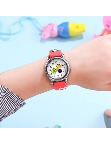 RELOJ FuTBOL SILICONA RELOJES INFANTILES NINOS