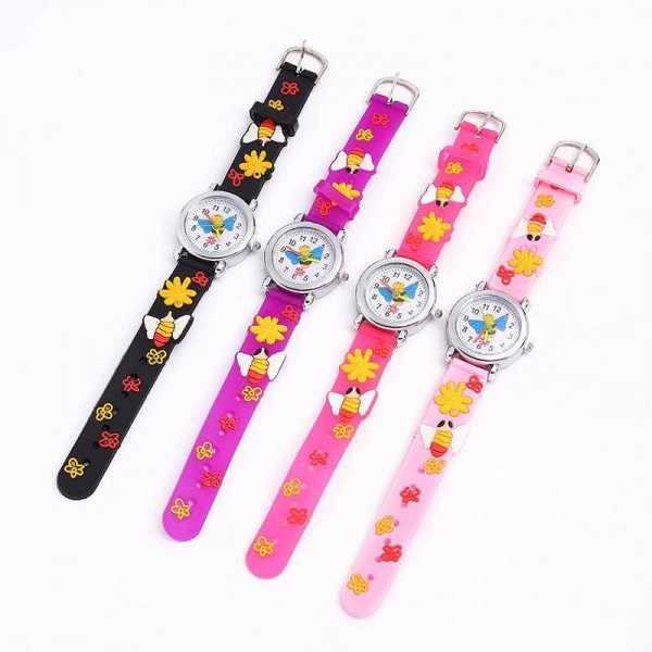 RELOJ ABEJA SILICONA RELOJES INFANTILES NINAS CUMPLEANOS