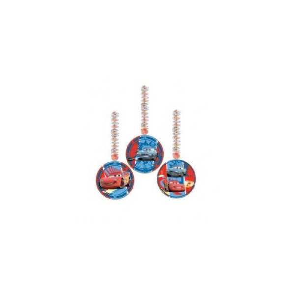 PACK DE 3 ACCESORIOS PARA COLGAR DISNEY CARS