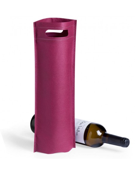 BOLSA NON WOVEN CON ASA PARA VINO 75CL