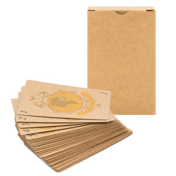 BARAJA ESPANOLA PAPEL KRAFT RECICLADO