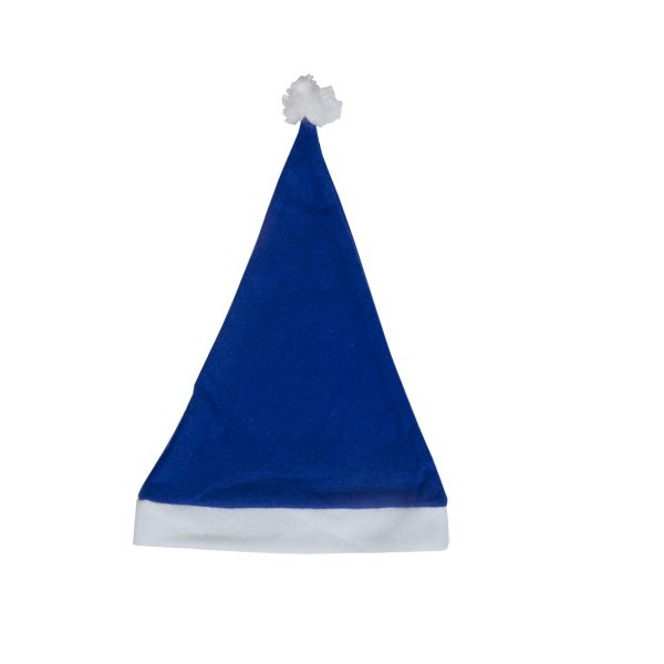 GORRO PAPA NOEL AZUL