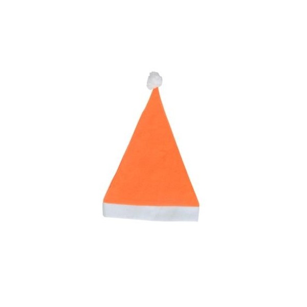 GORRO PAPA NOEL NARANJA