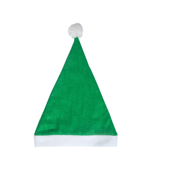 GORRO PAPA NOEL VERDE