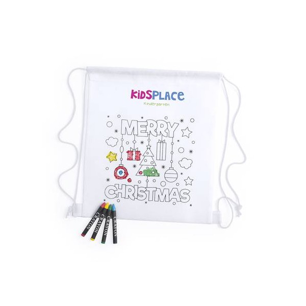 MOCHILA PETATE INFANTIL MERRY CHRISTMAS