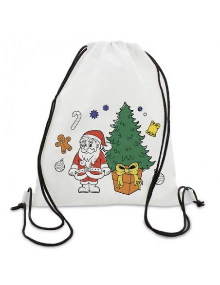 MOCHILA CON CERAS NAVIDAD