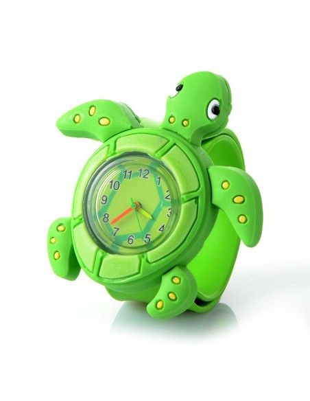 RELOJ INFANTIL ANIMALES SILICONA