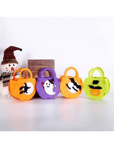 BOLSA FIELTRO PARA CARAMELOS HALLOWEEN