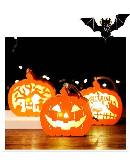 LUCES LED CALABAZAS DECORACIoN HALLOWEEN