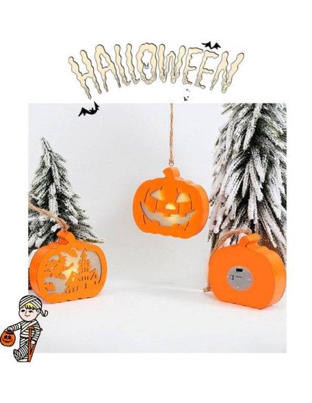 LUCES LED CALABAZAS DECORACIoN HALLOWEEN