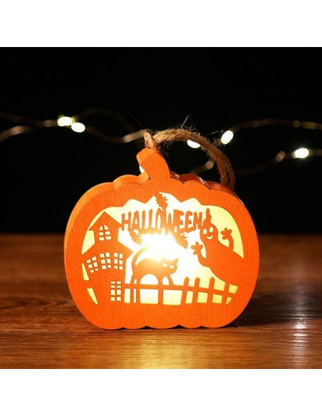 LUCES LED CALABAZAS DECORACIoN HALLOWEEN