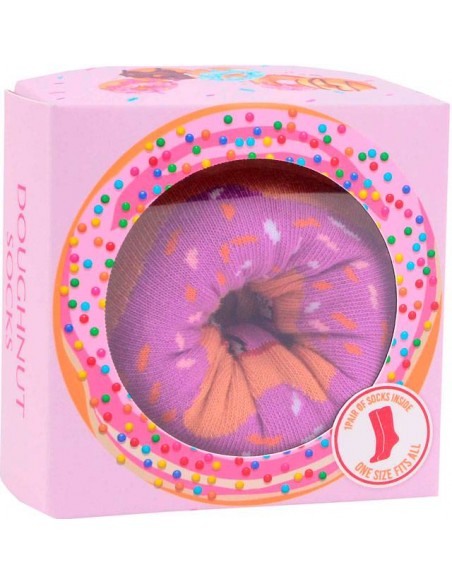 CALCETINES DONUTS EN CAJA DE REGALO