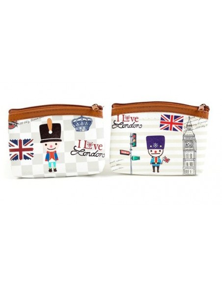 OFERTA LOTE DE 500 MONEDEROS BRITISH STYLE