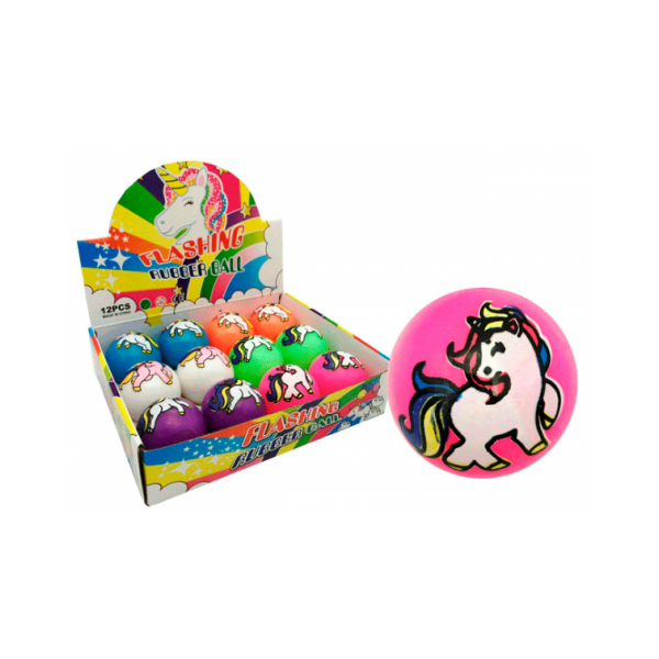 OFERTA LOTE DE 500 PELOTA UNICORNIO LUCES