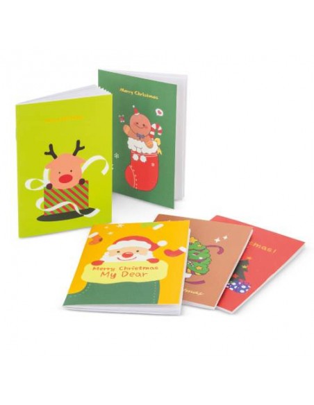 SET DE 10 LIBRETAS NAVIDENAS NAVIDAD