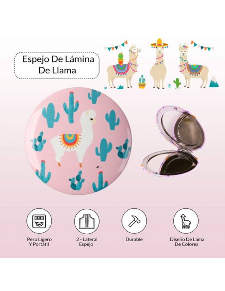 OFERTA LOTE DE 500 ESPEJOS CHAPA LLAMA