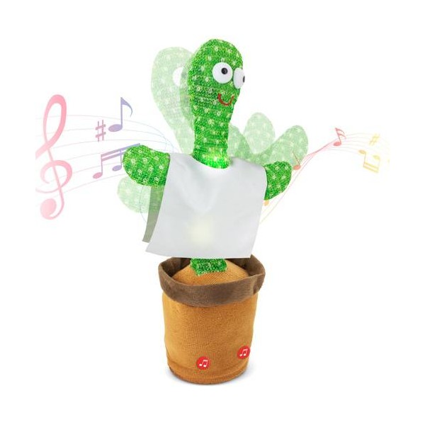 CACTUS BAILARIN Y CANTARIN EN CAJA REGALO